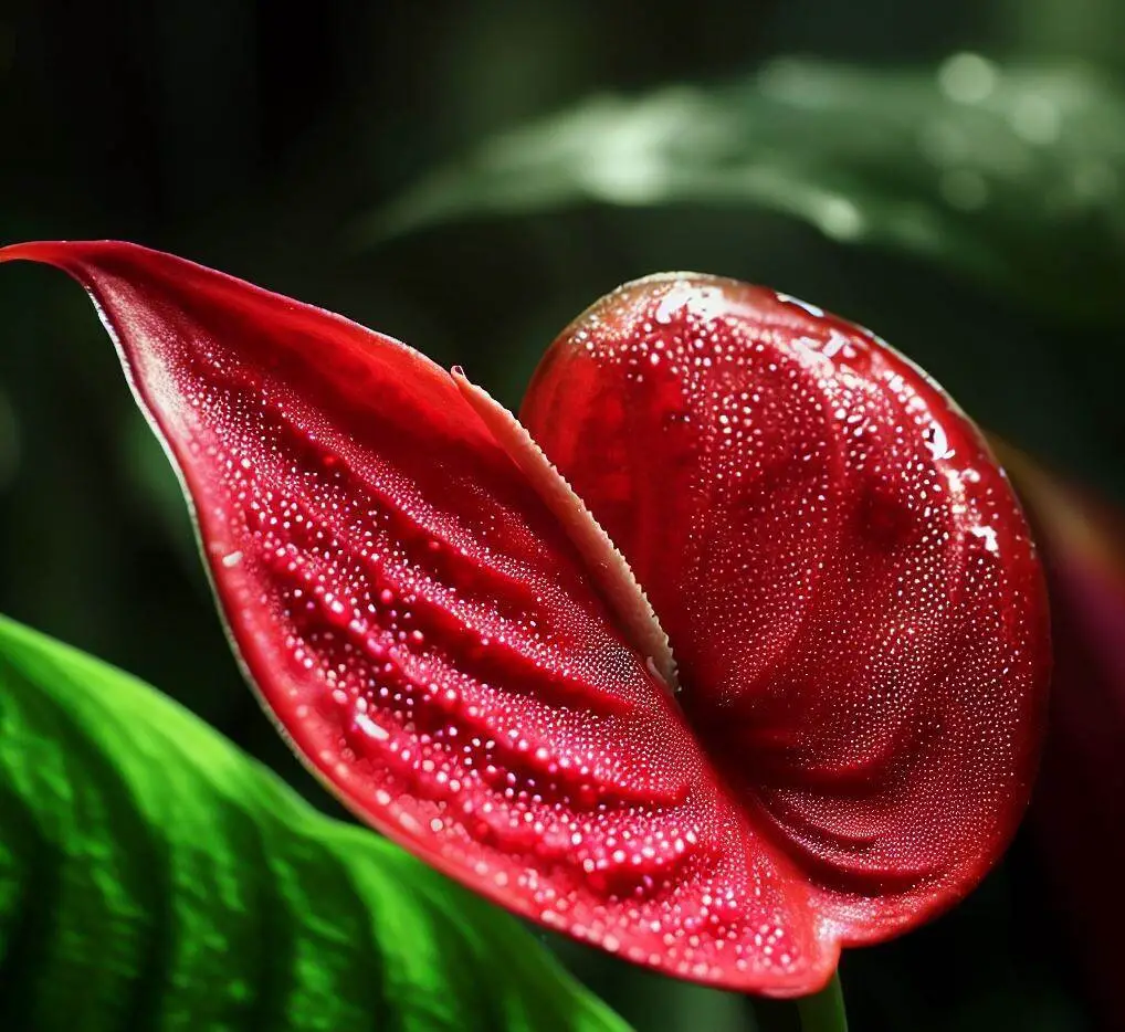 How Anthurium humidity and temperature can fall?