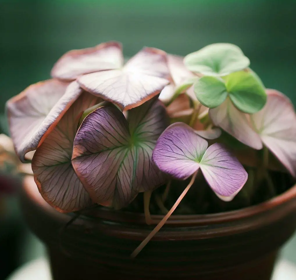 where is the best place for dormancy care and period for oxalis triangularis?