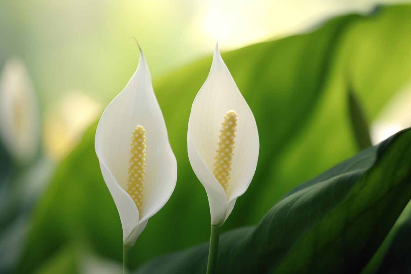 Peace lily spiritual benefits