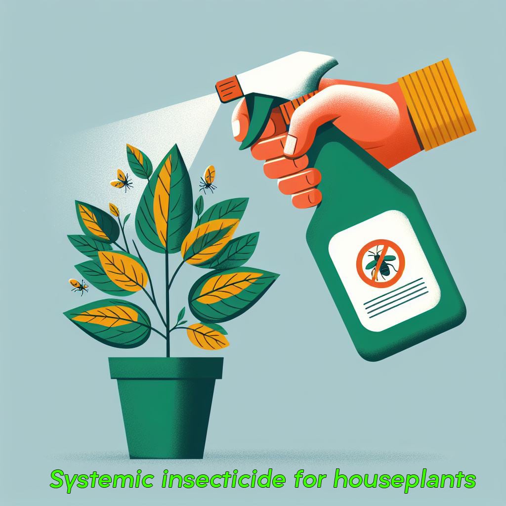Systemic insecticide for houseplants
