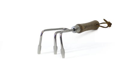 Hand held cultivator, stainless steel